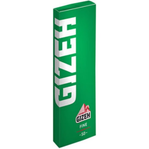 Сигаретная бумага Gizeh Fine Green, 50 шт
