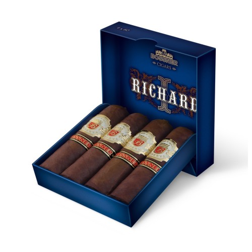 Подарочный набор сигар Bossner «RICHARD I» Maduro  (4 шт)