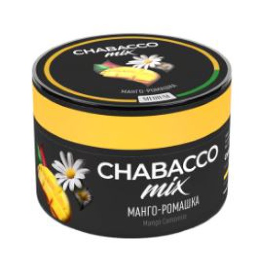 Бестабачная смесь для кальяна Chabacco Mix Medium - Mango Chamomile (Манго-ромашка) 50 гр
