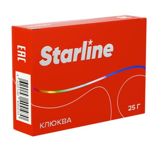 Табак для кальяна Starline - Клюква, 25 гр