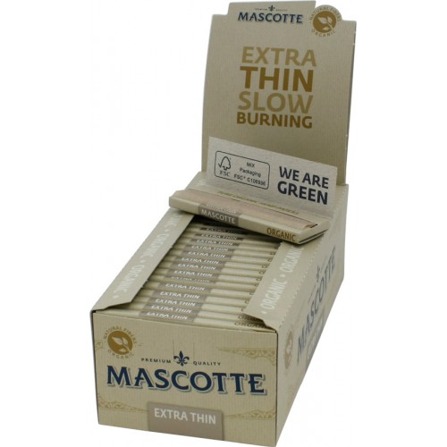 Сигаретная бумага MASCOTTE  Extra Thin Organic 50 