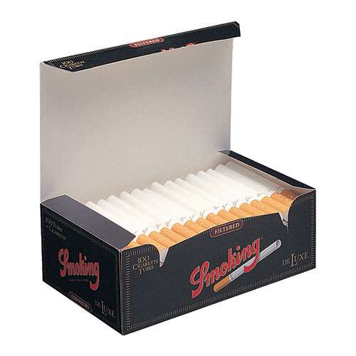 Гильзы сигаретные Smoking De Luxe*100