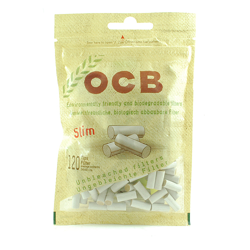 Фильтры OCB Slim Ecological (10 пач х 120 шт)