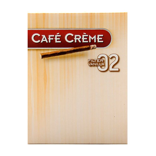 Сигариллы Cafe Creme Filter 02 Vanilla 8 шт. (картон)