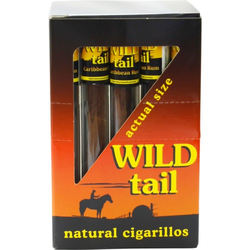 Сигариллы Wild Tail  Carribean Rum 25 шт.