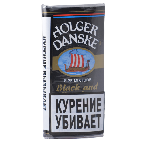 Трубочный табак Planta Holger Danske  Black & Bourbon (40 гр)