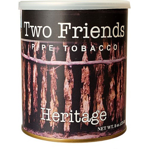 Трубочный табак Two Friends Heritage, банка 227 гр 